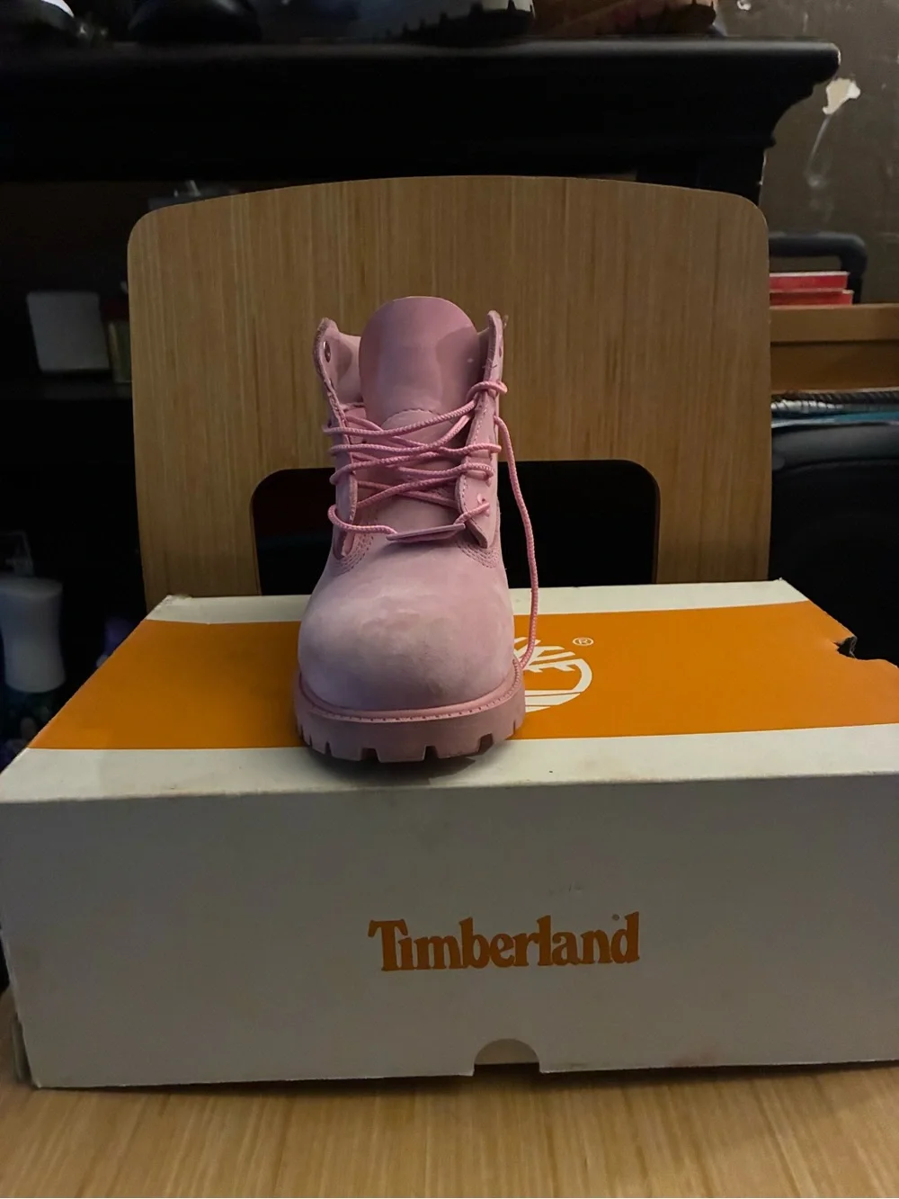 Timberland Pink Nubuck Women's Ankle Boot